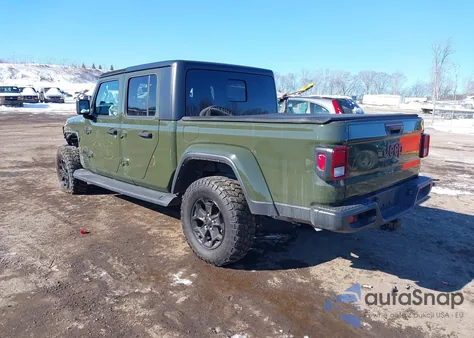 2023 Jeep Gladiator Willys 4X4 z USA, uszkodzony, nr VIN 1C6HJTAG1PL500701